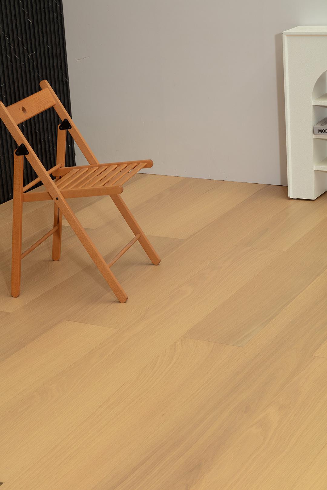Fully birch multilayer solid wood floor KY8891
