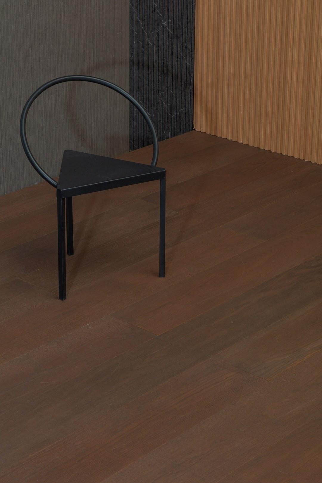 Fully birch multilayer solid wood floor KY8896