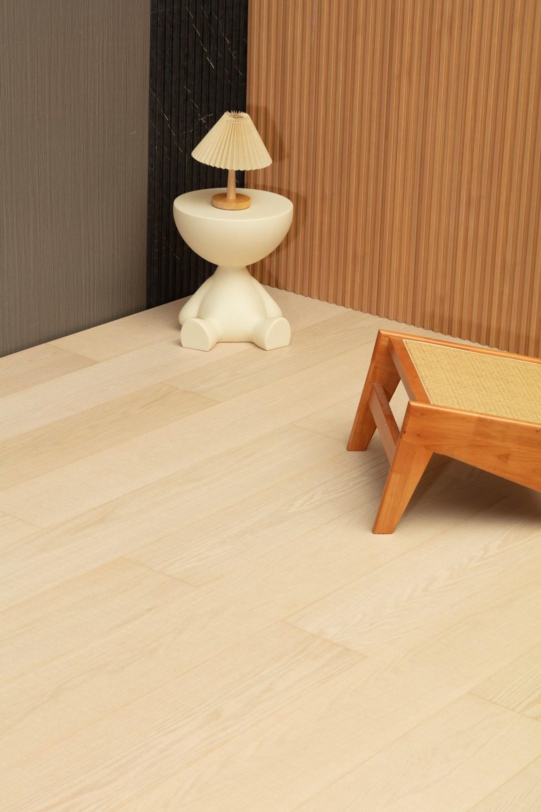 Fully birch multilayer solid wood floor KY8897