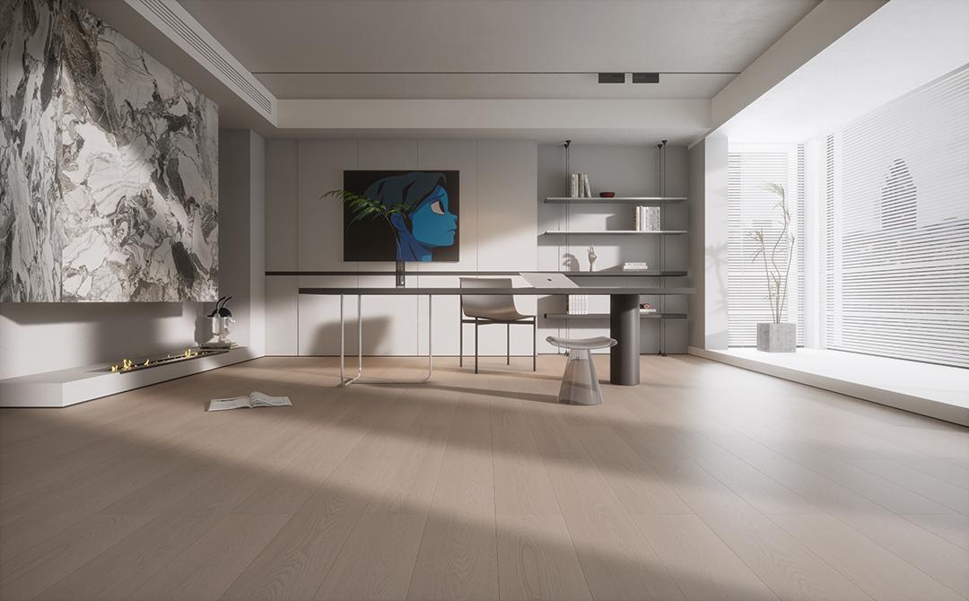 The whole series of birch floors KY5513