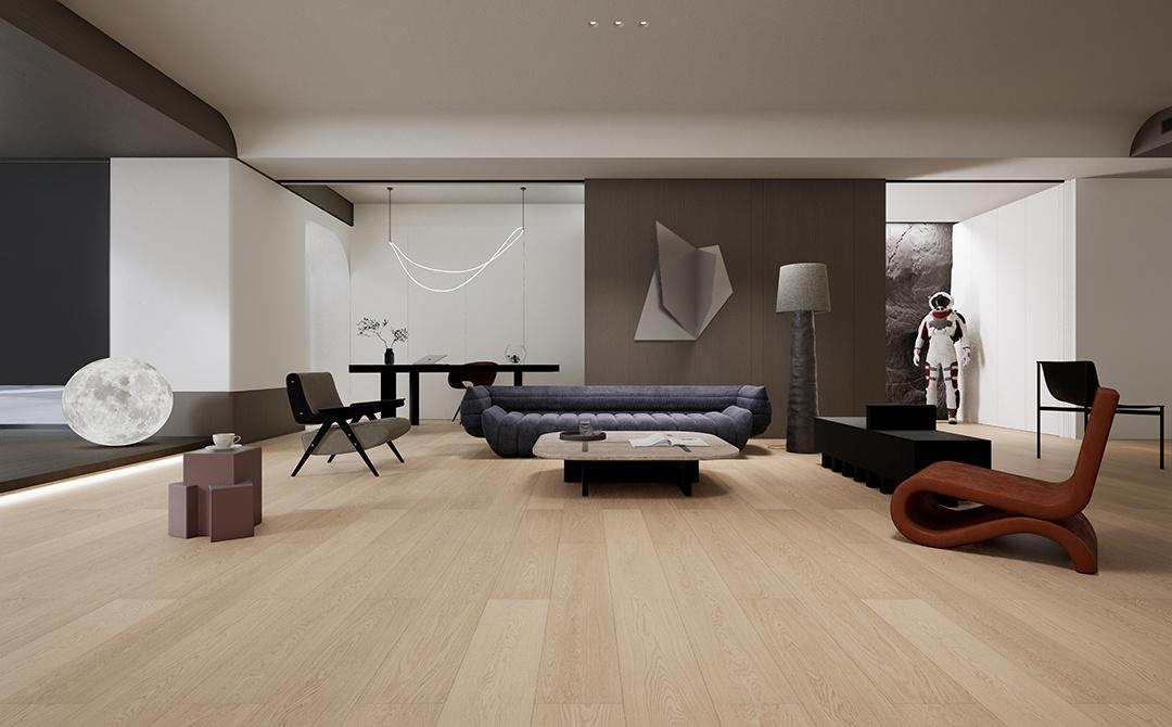 The whole series of birch floors KY5532