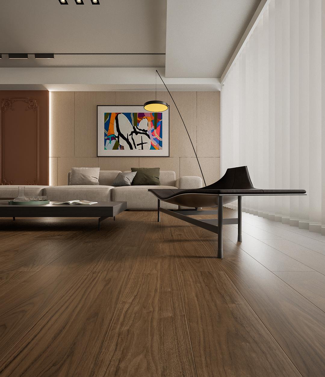 The whole series of birch floors KY5562